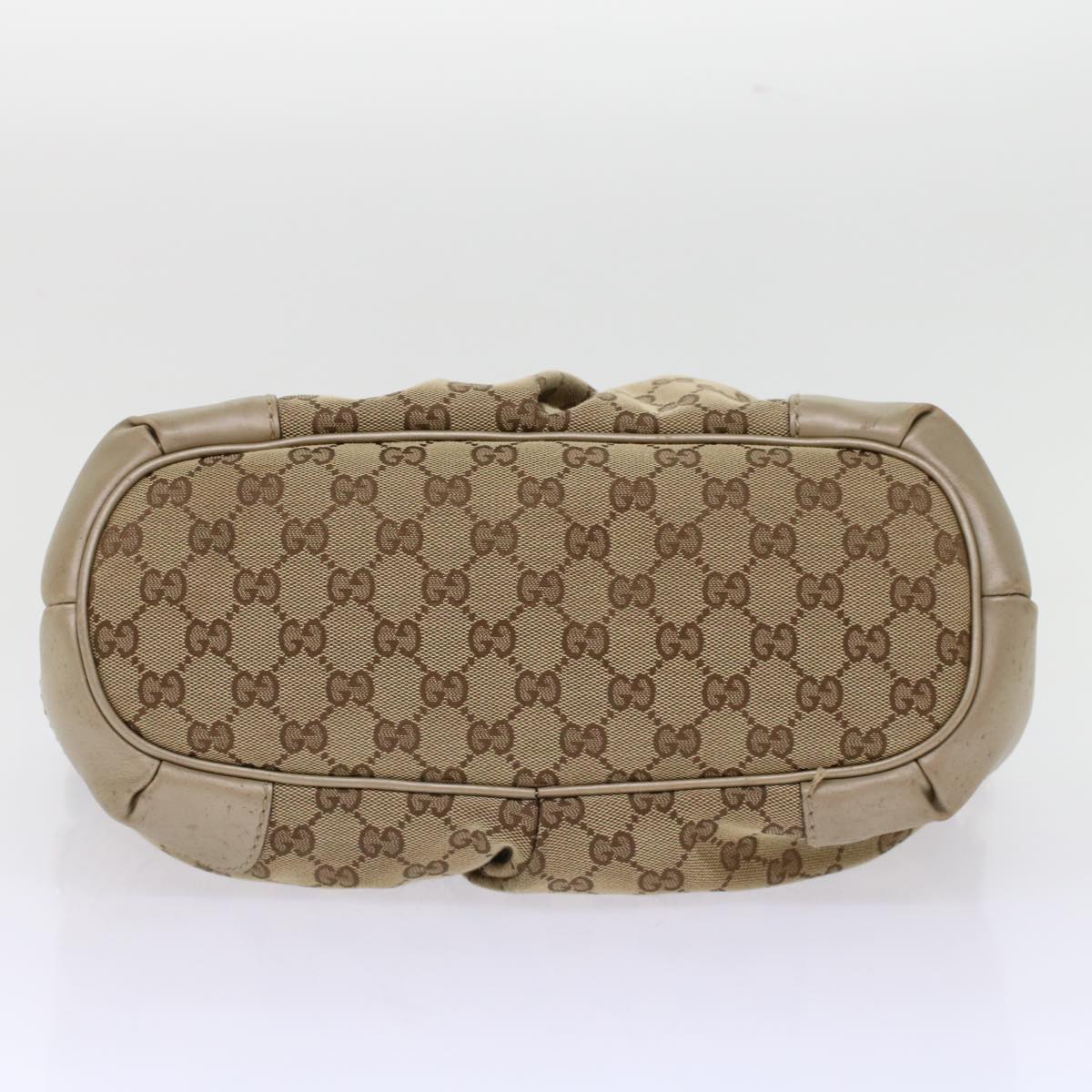 GUCCI GG Canvas Hand Bag 2way Beige 247902 fm2597