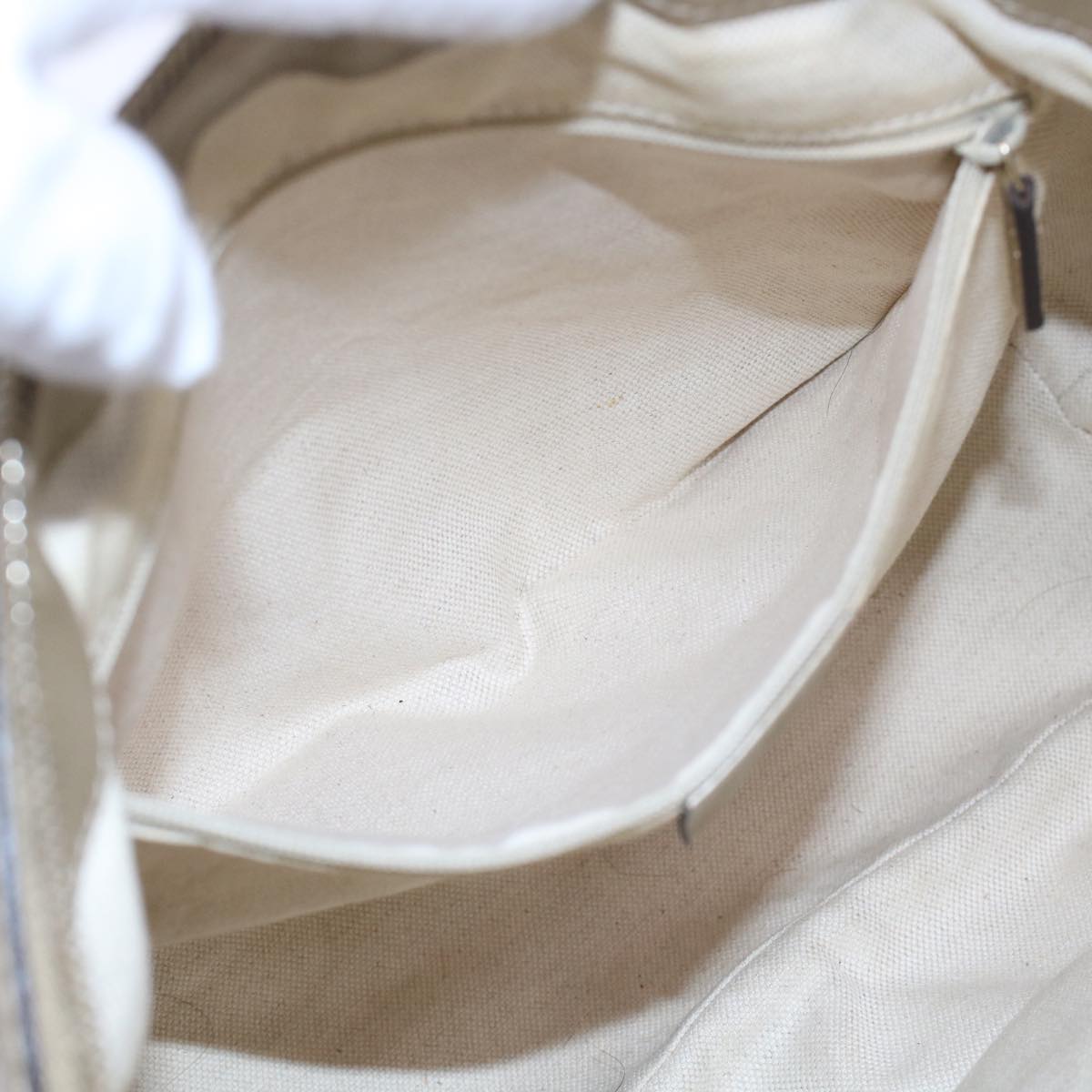 GUCCI GG Canvas Hand Bag 2way Beige 247902 fm2597