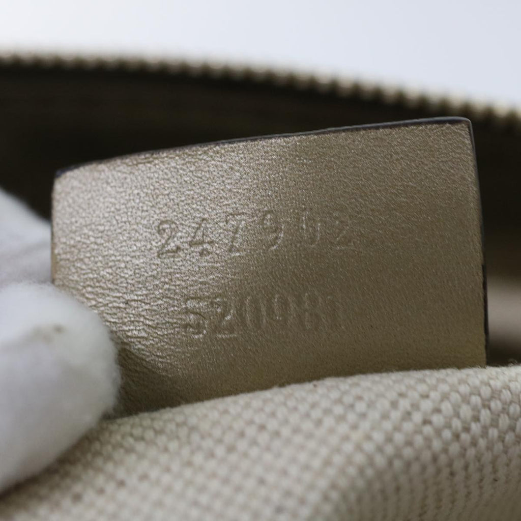 GUCCI GG Canvas Hand Bag 2way Beige 247902 fm2597