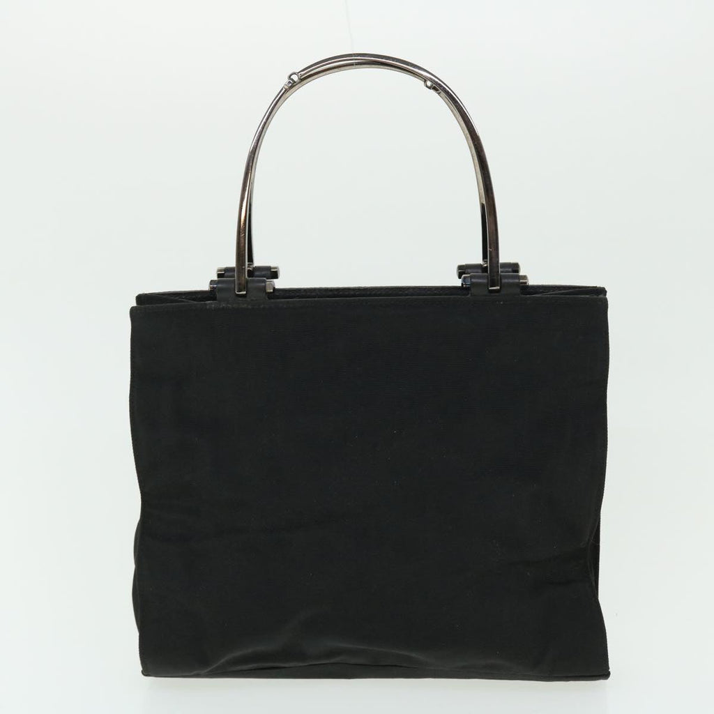 GUCCI Hand Bag Canvas 3Set Black fm2656