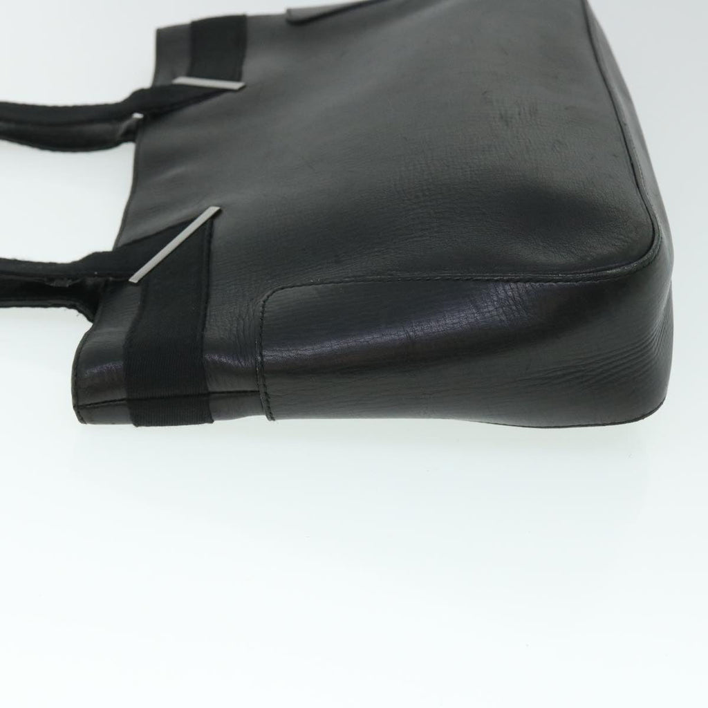 GUCCI Tote Bag Leather Black 73983 fm2665