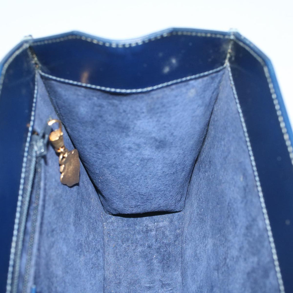 GUCCI Clutch Bag Leather Navy 004 406 0279 fm2776