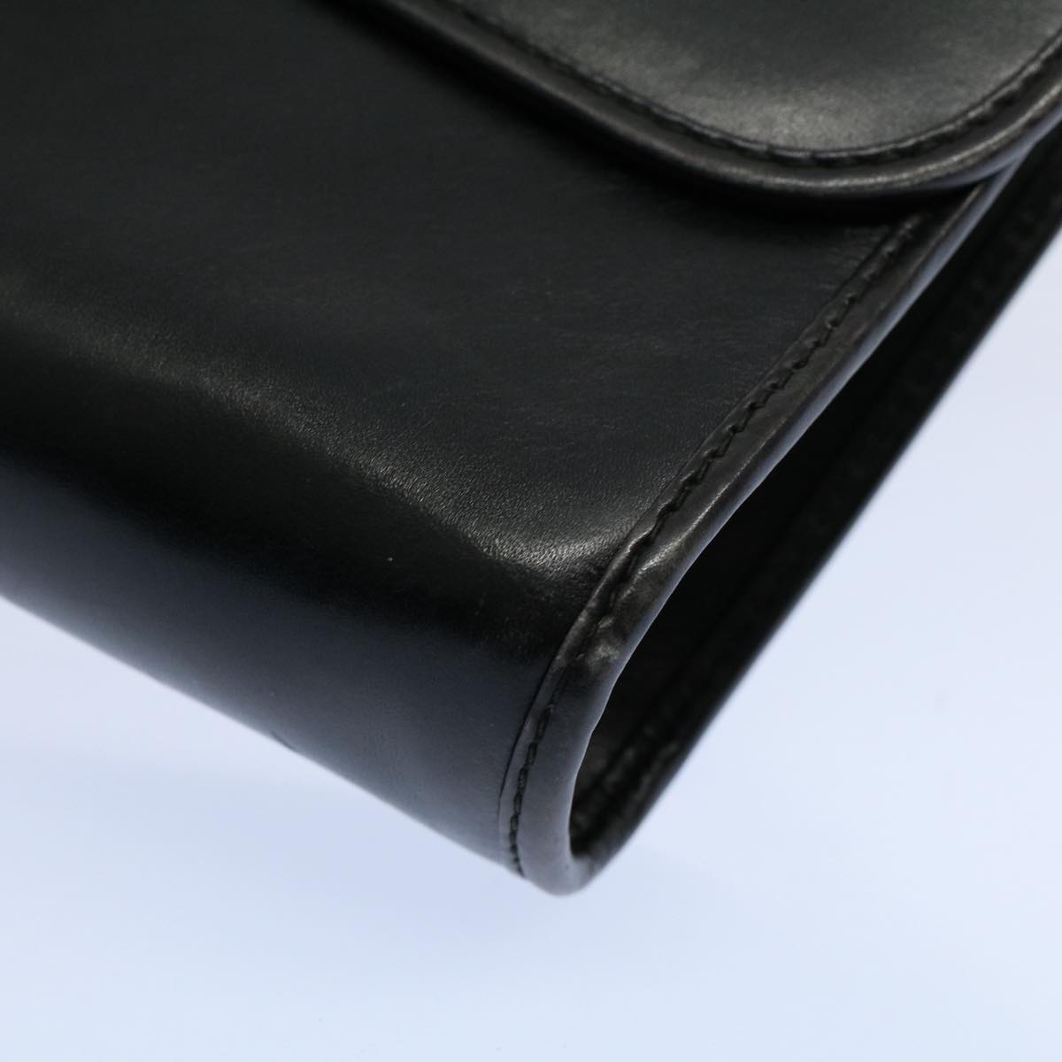 GUCCI Shoulder Bag Leather Black 004 261 0264 fm2779