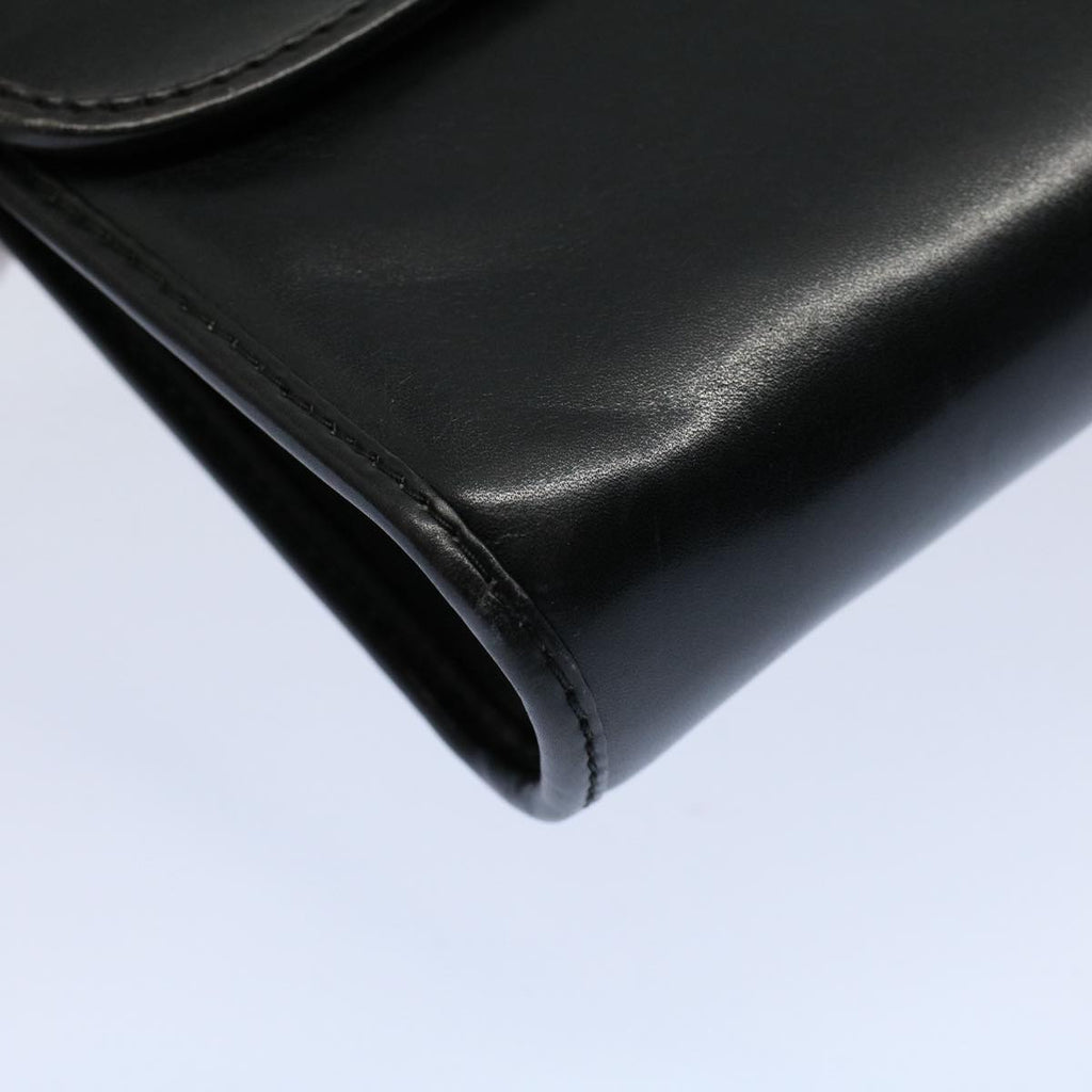 GUCCI Shoulder Bag Leather Black 004 261 0264 fm2779