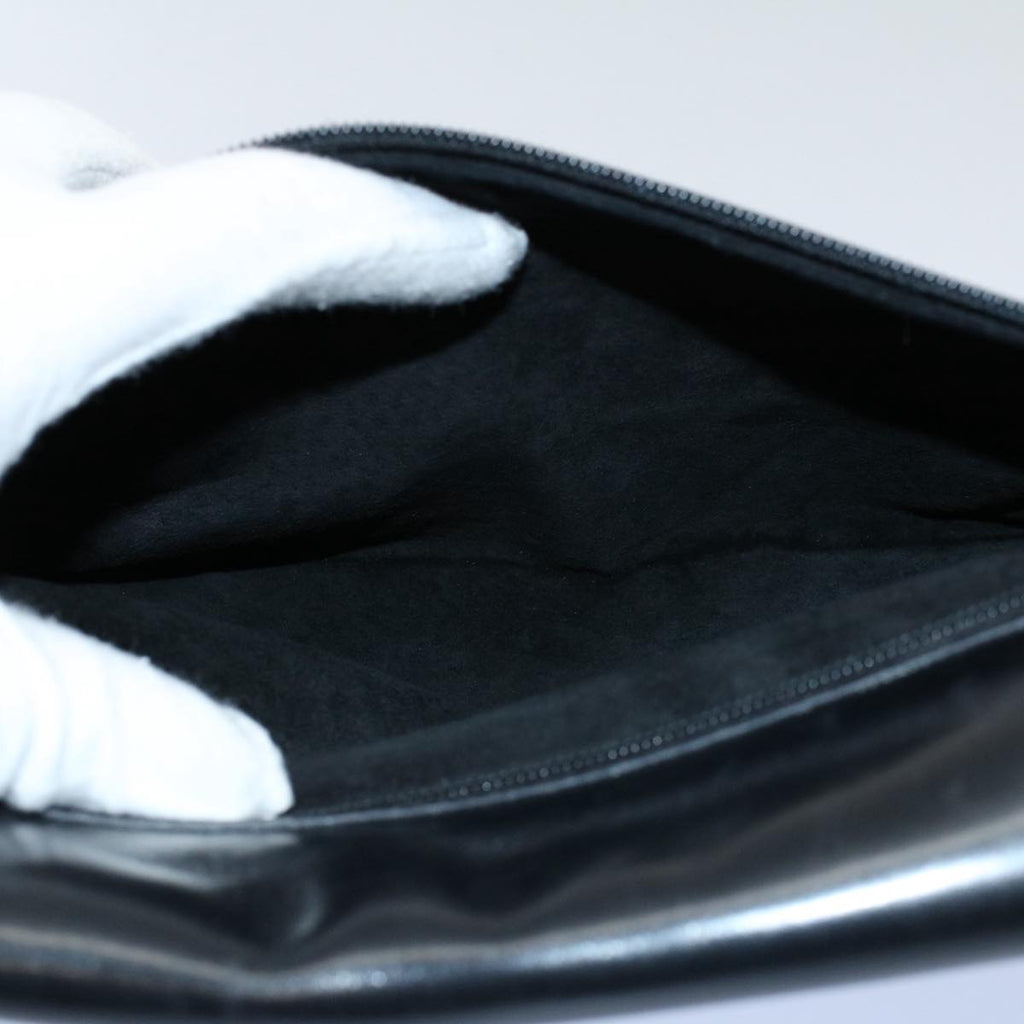 GUCCI Shoulder Bag Leather Black 004 261 0264 fm2779