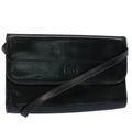 GUCCI Shoulder Bag Leather Black 004 261 0264 fm2779