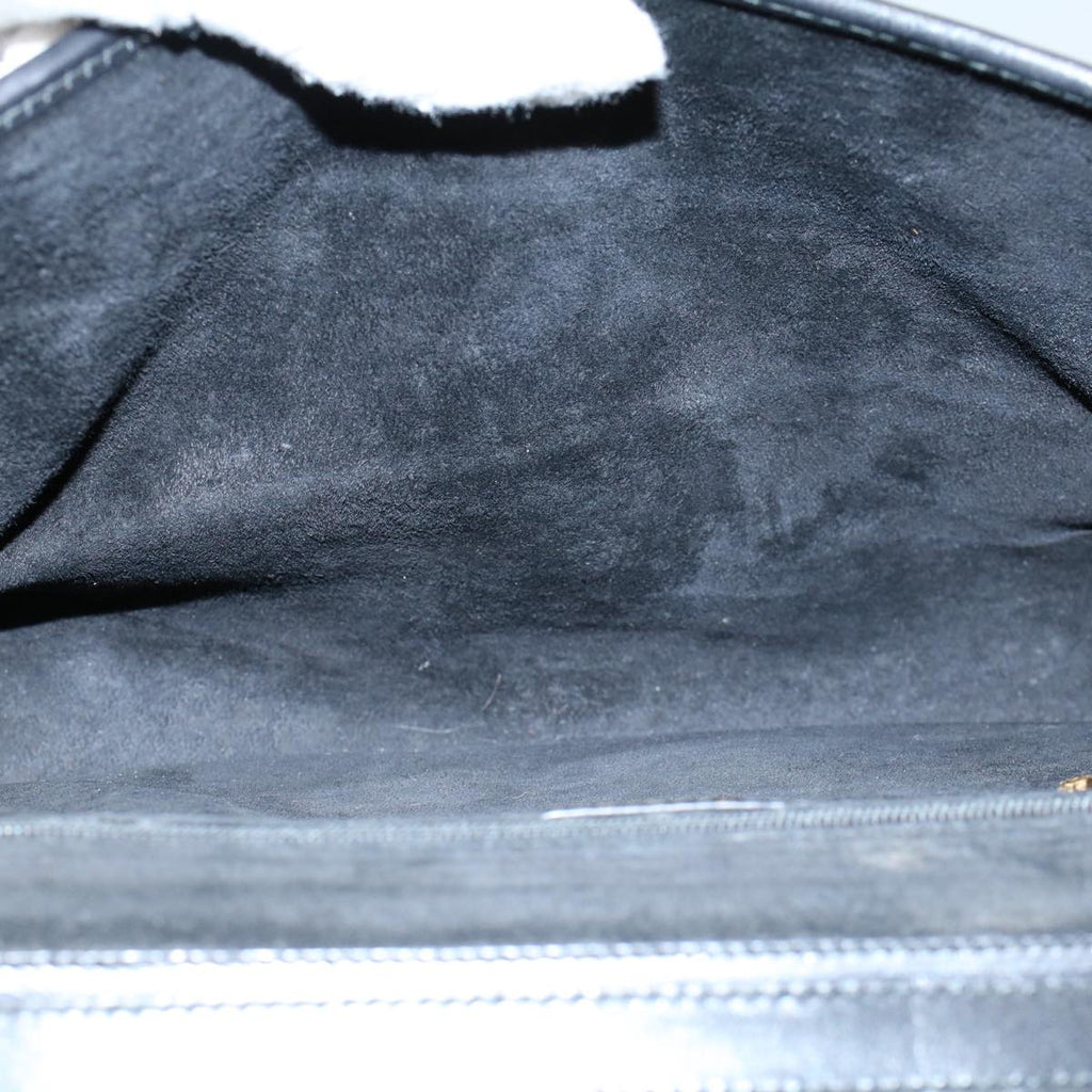 GUCCI Shoulder Bag Leather Black 004 261 0264 fm2779