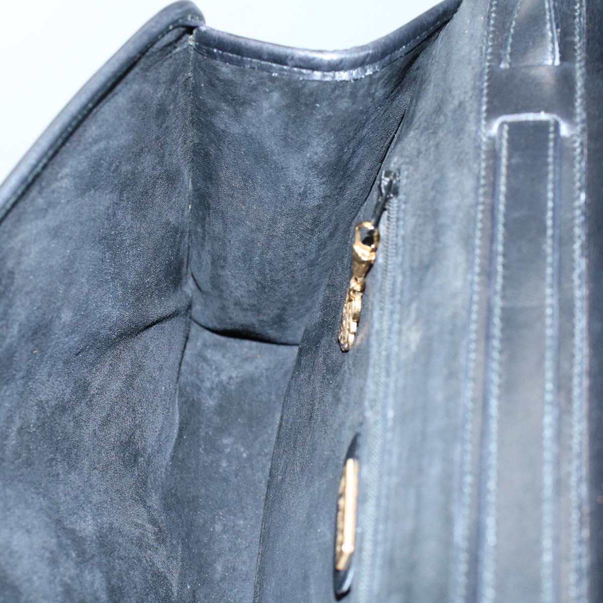 GUCCI Shoulder Bag Leather Black 004 261 0264 fm2779