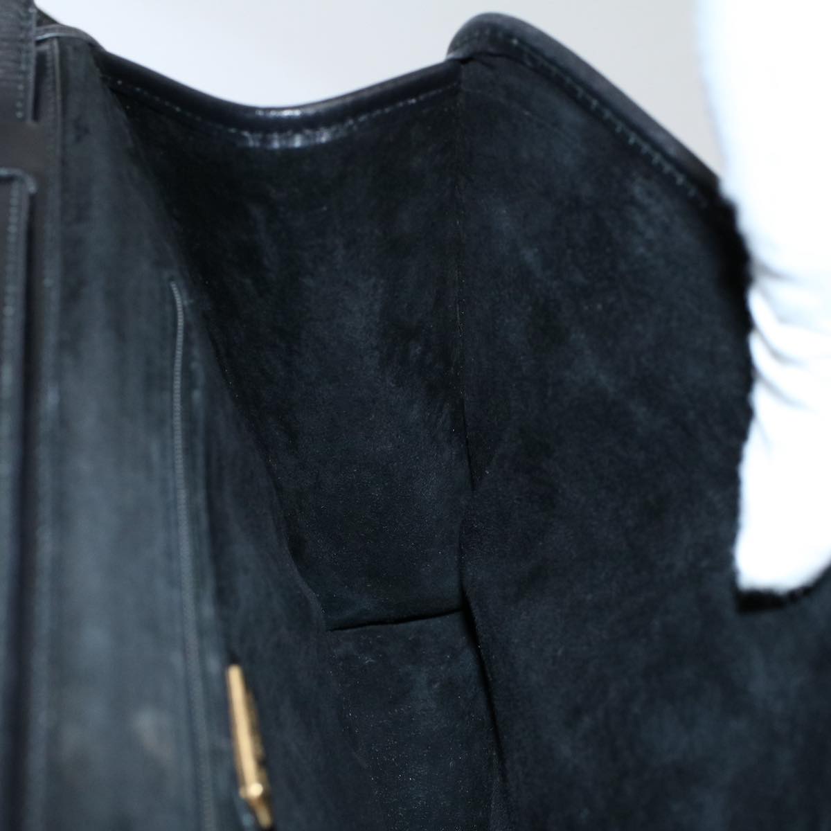 GUCCI Shoulder Bag Leather Black 004 261 0264 fm2779