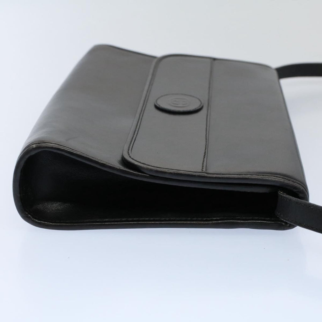 GUCCI Shoulder Bag Leather Black 004 261 0264 fm2779