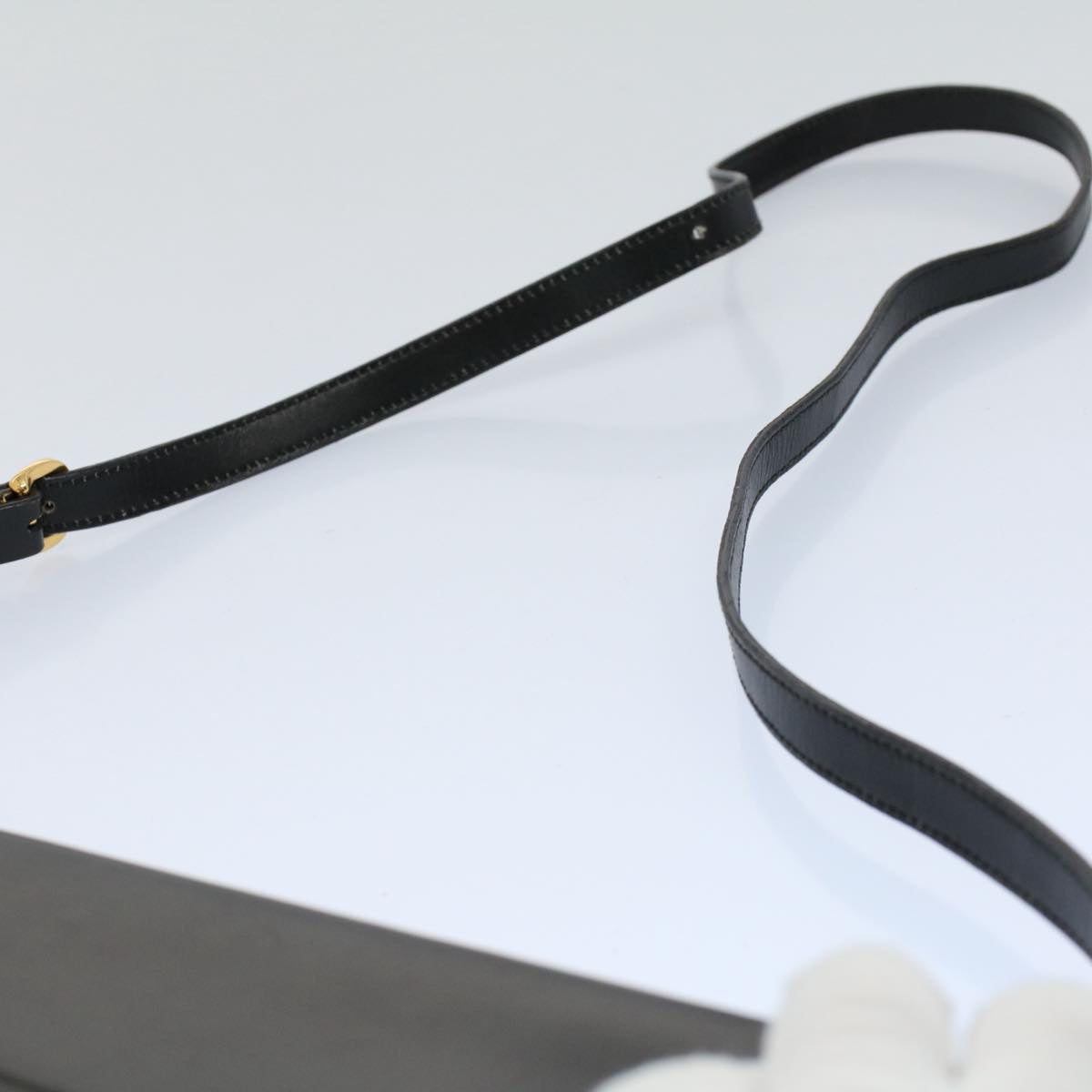 GUCCI Shoulder Bag Leather Black 004 261 0264 fm2779