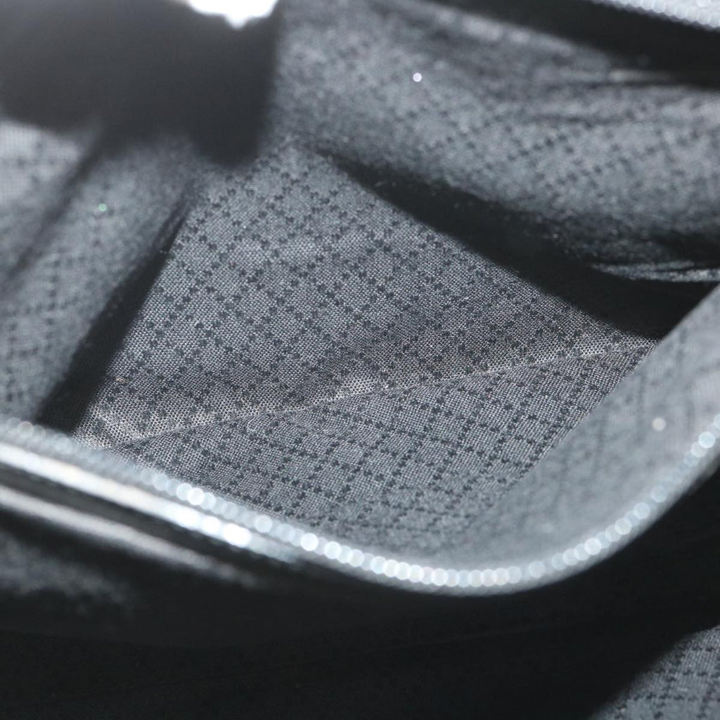 GUCCI GG Canvas Bamboo Hand Bag Black 002 1015 fm2780