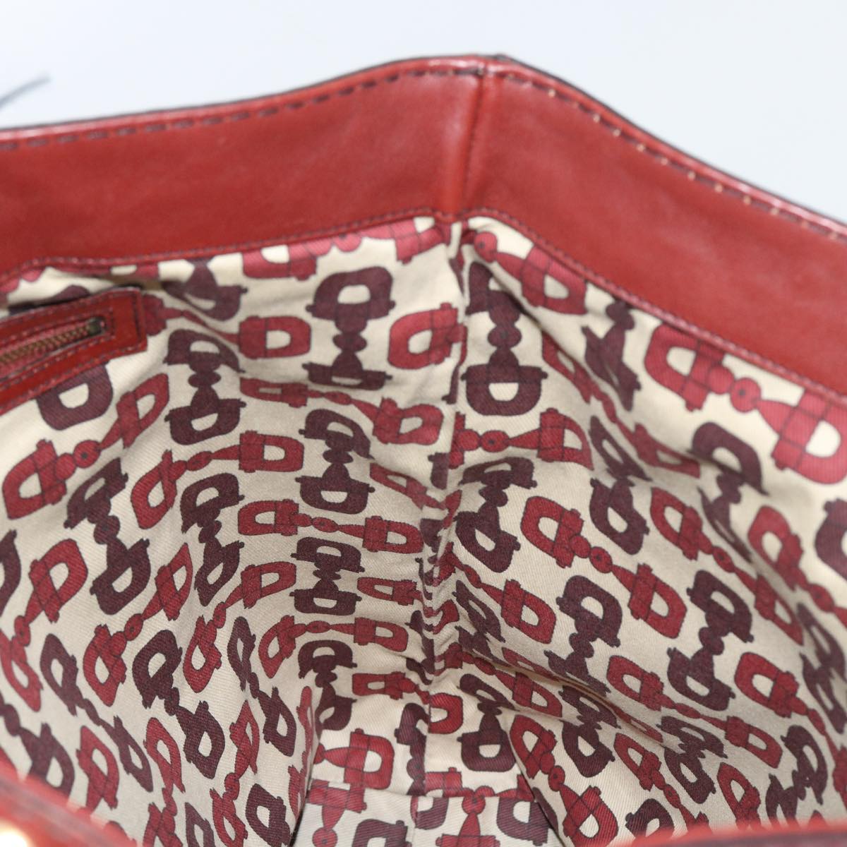 GUCCI GG Canvas Guccissima Tote Bag Red 208940 fm2782