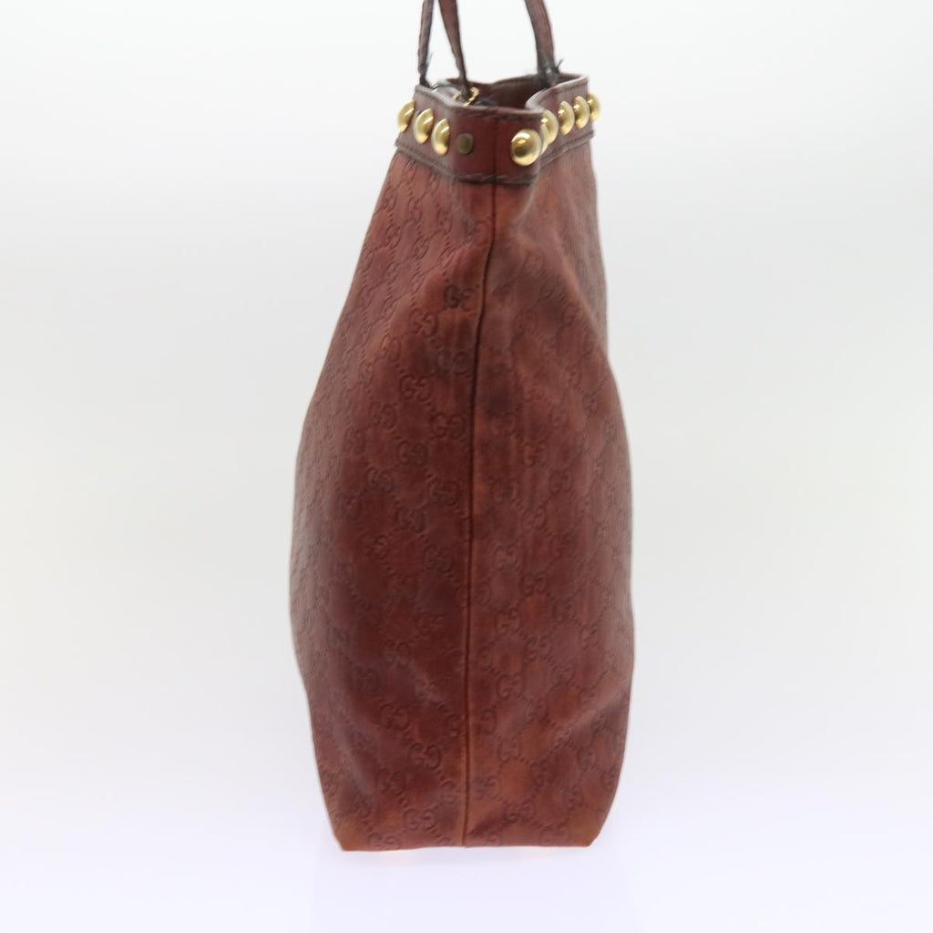 GUCCI GG Canvas Guccissima Tote Bag Red 208940 fm2782