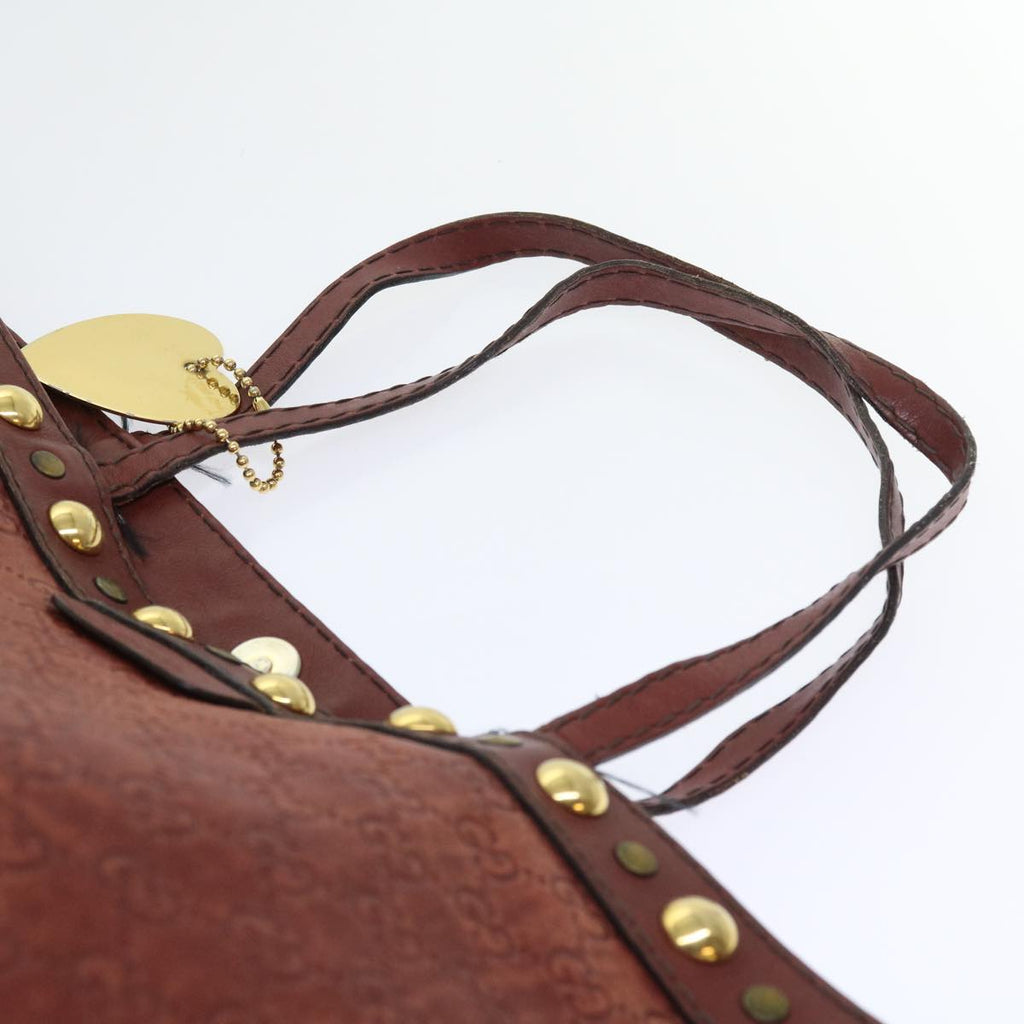 GUCCI GG Canvas Guccissima Tote Bag Red 208940 fm2782