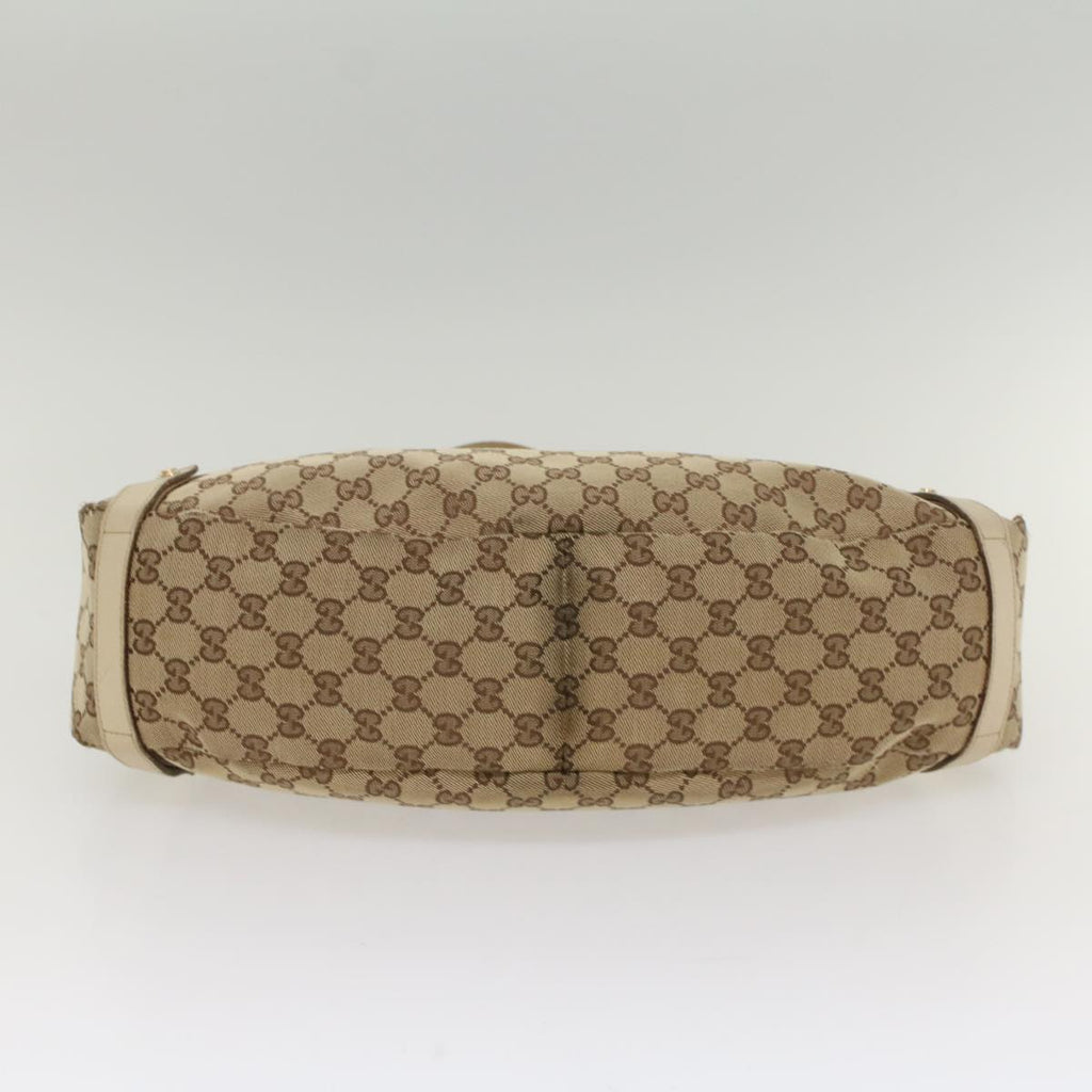 GUCCI GG Canvas Tote Bag Beige 130736 fm2783