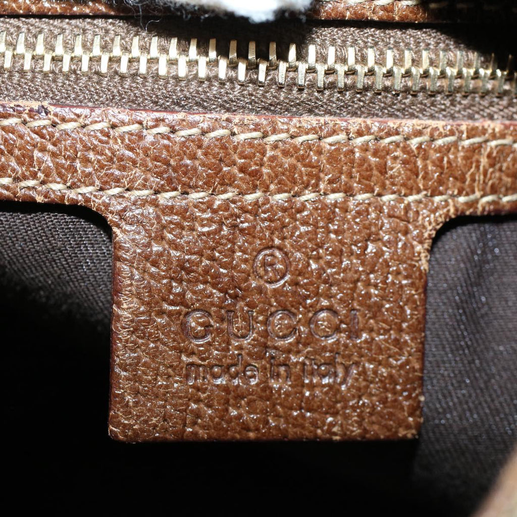 GUCCI GG Canvas Jackie Shoulder Bag Beige 120888 fm2784