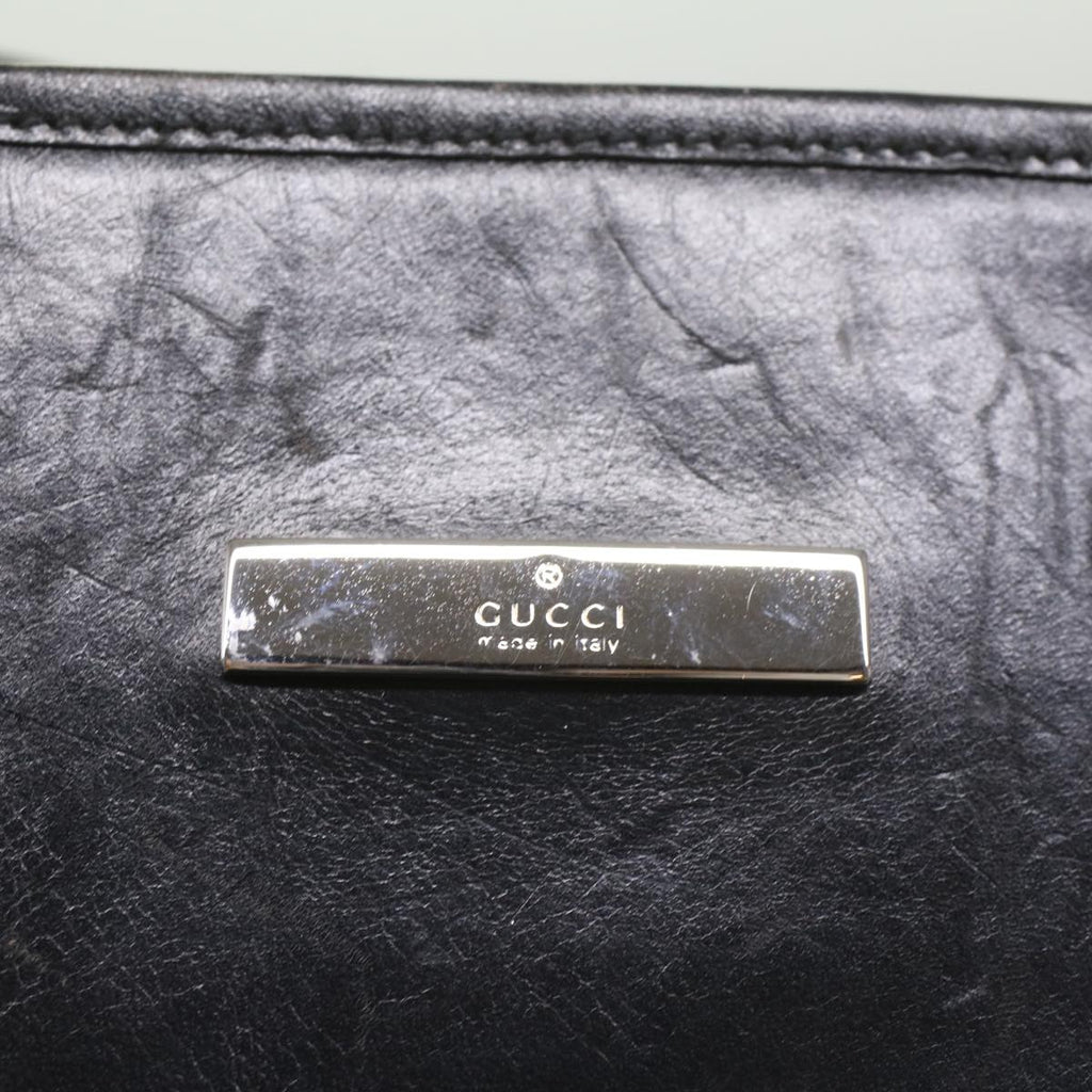 GUCCI GG Canvas Tote Bag Black 019 0346 fm2786