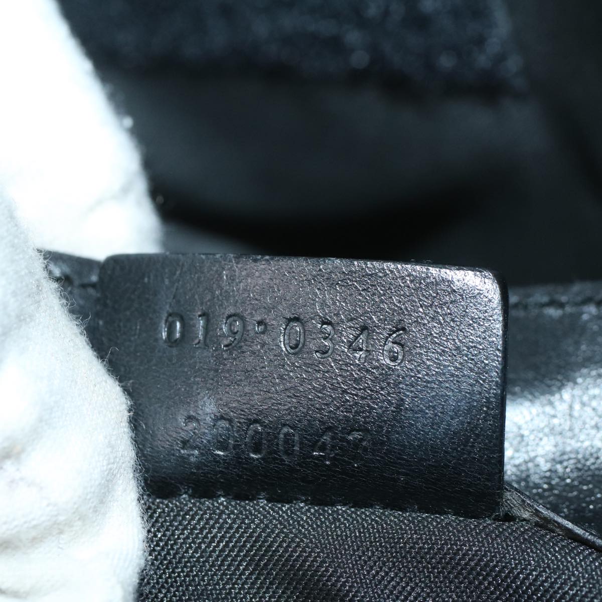 GUCCI GG Canvas Tote Bag Black 019 0346 fm2786