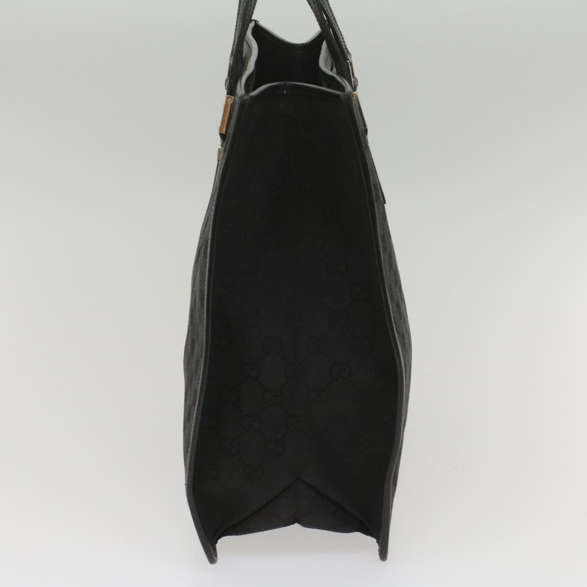GUCCI GG Canvas Tote Bag Black 019 0346 fm2786