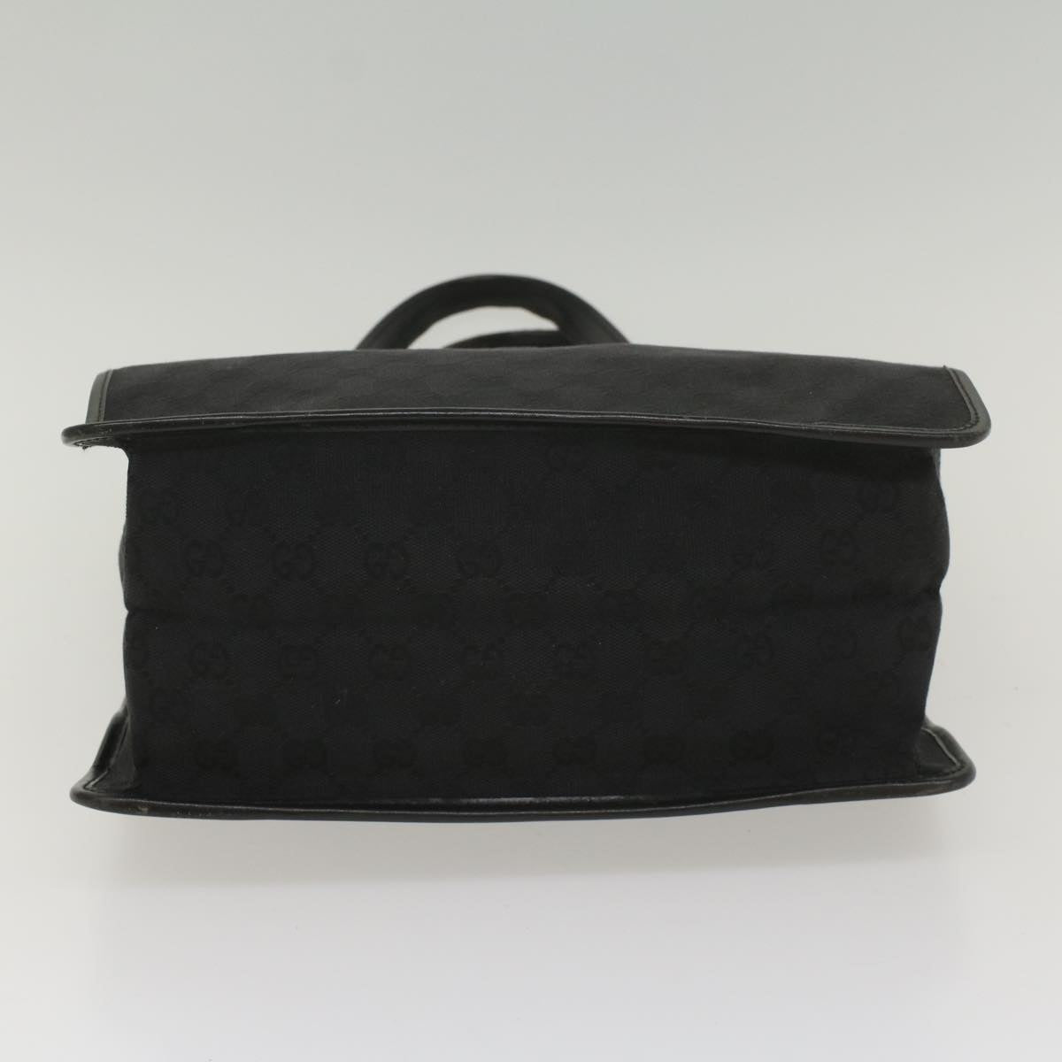 GUCCI GG Canvas Tote Bag Black 019 0346 fm2786