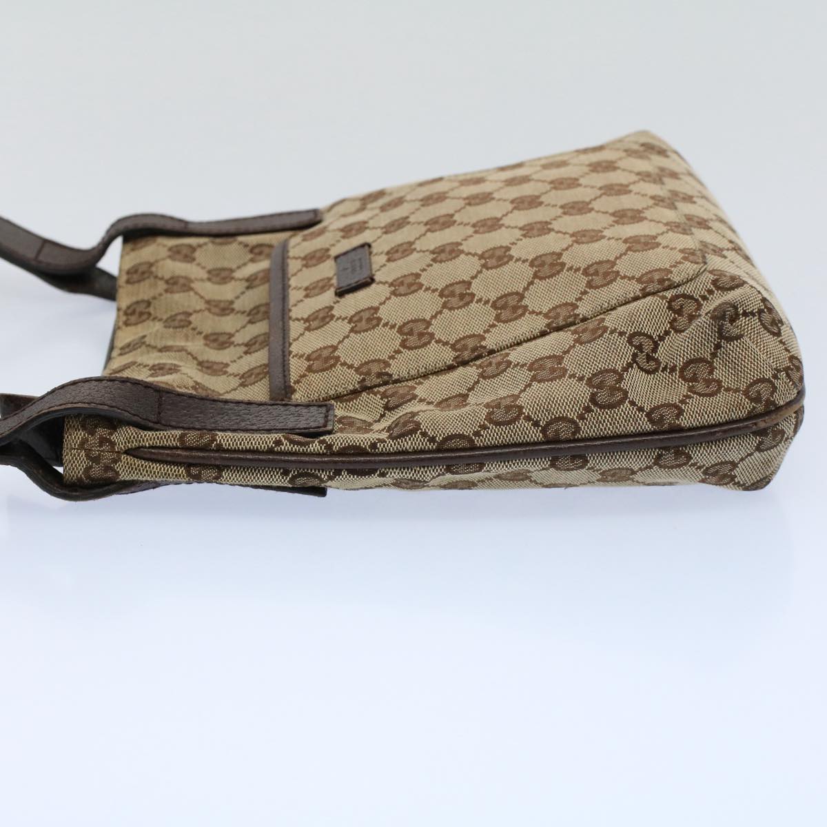 GUCCI GG Canvas Shoulder Bag Beige 122793 fm2787