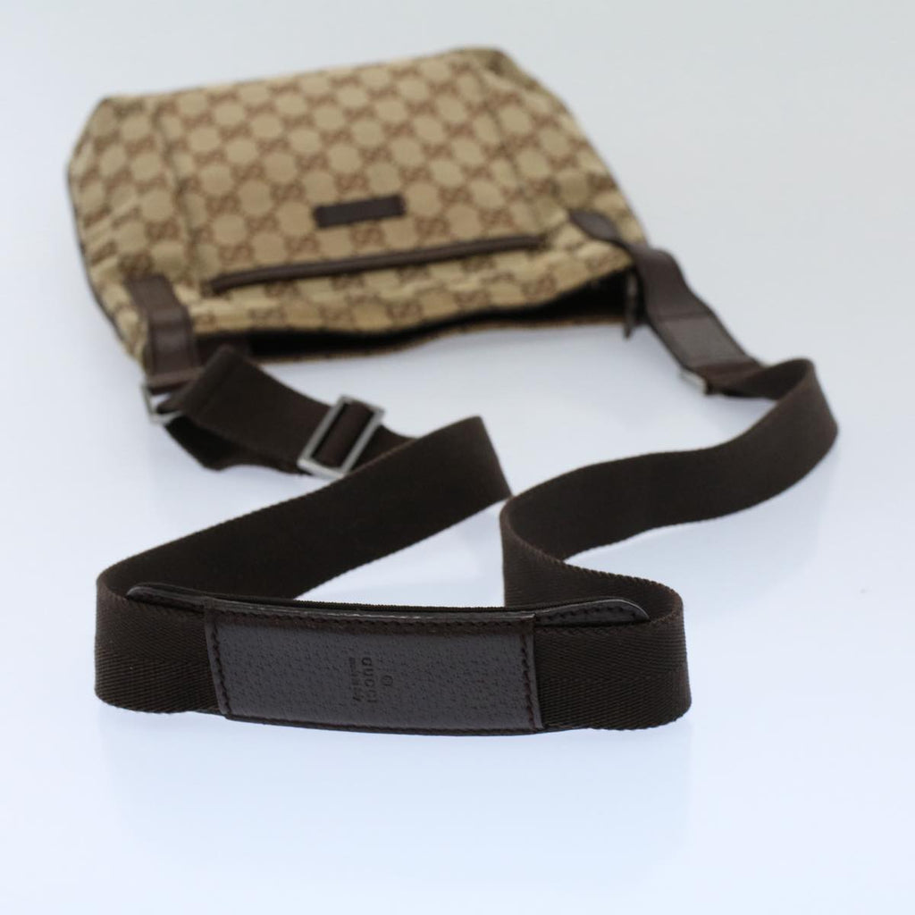 GUCCI GG Canvas Shoulder Bag Beige 122793 fm2787