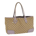 GUCCI GG Canvas Tote Bag Beige 163805 fm2788