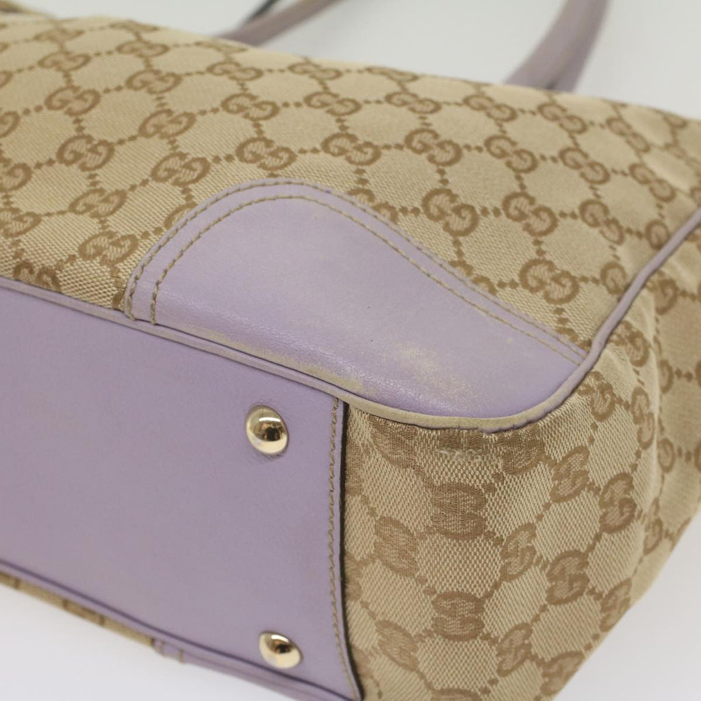 GUCCI GG Canvas Tote Bag Beige 163805 fm2788
