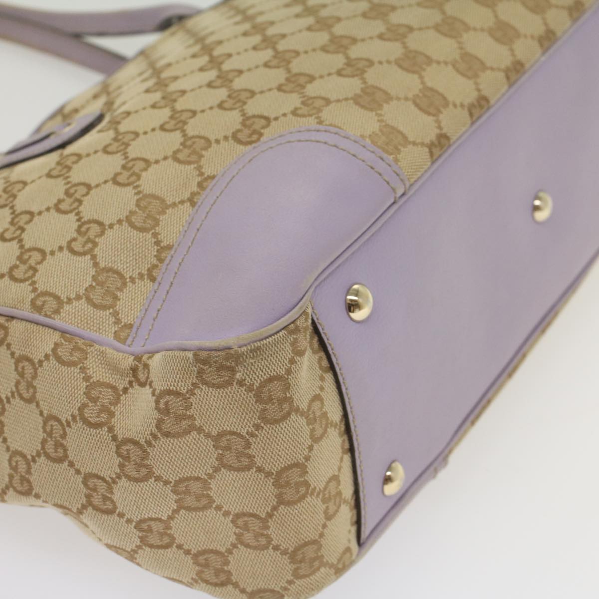 GUCCI GG Canvas Tote Bag Beige 163805 fm2788