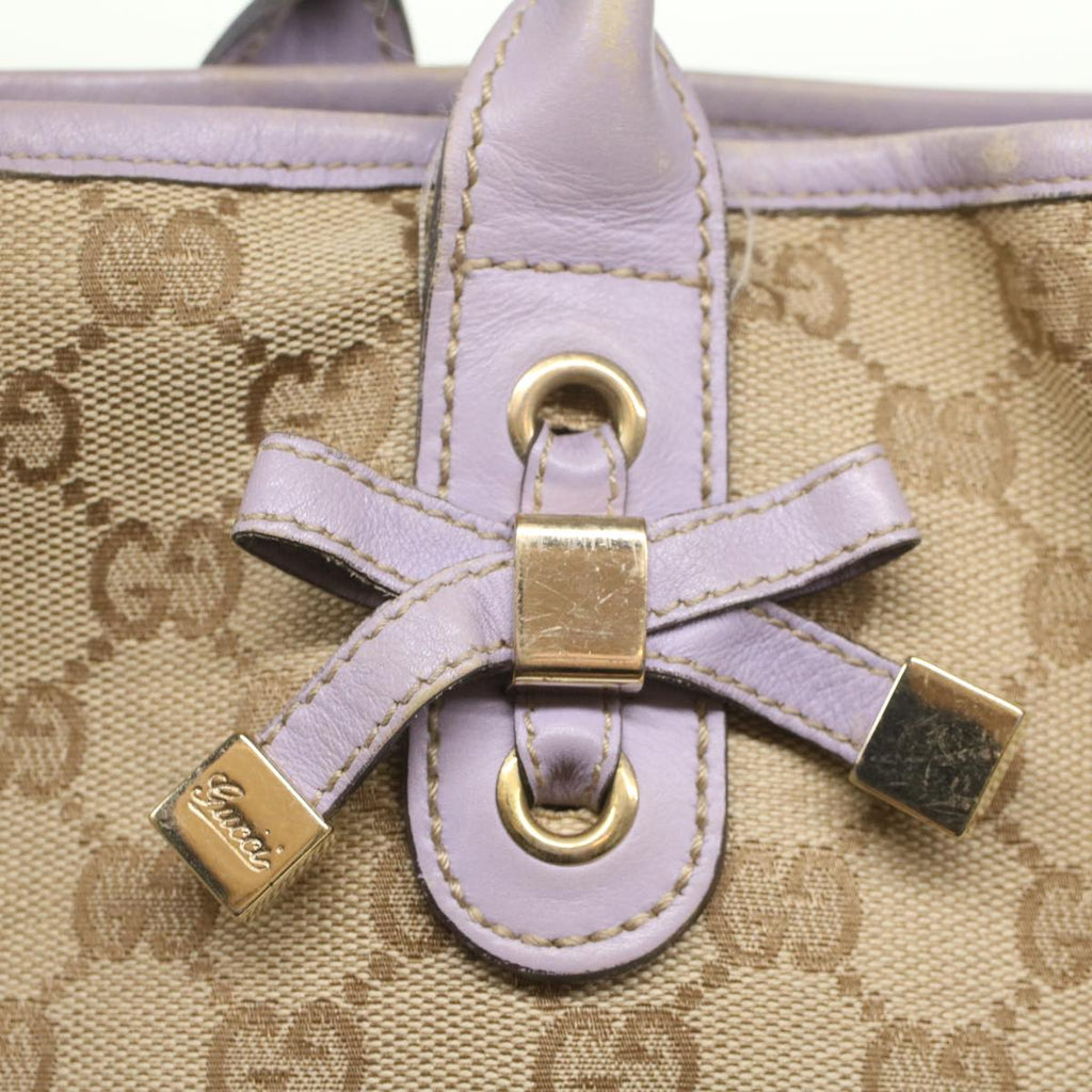 GUCCI GG Canvas Tote Bag Beige 163805 fm2788