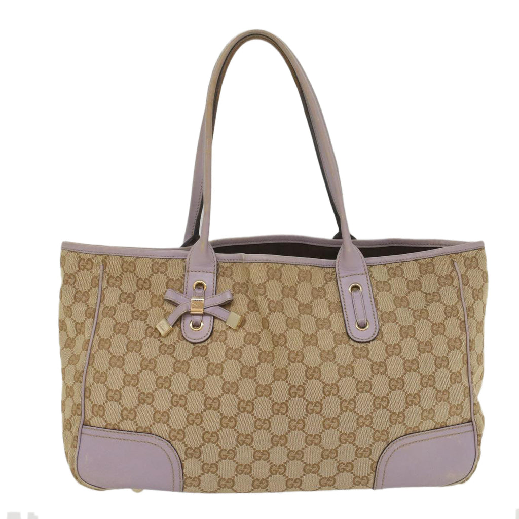 GUCCI GG Canvas Tote Bag Beige 163805 fm2788