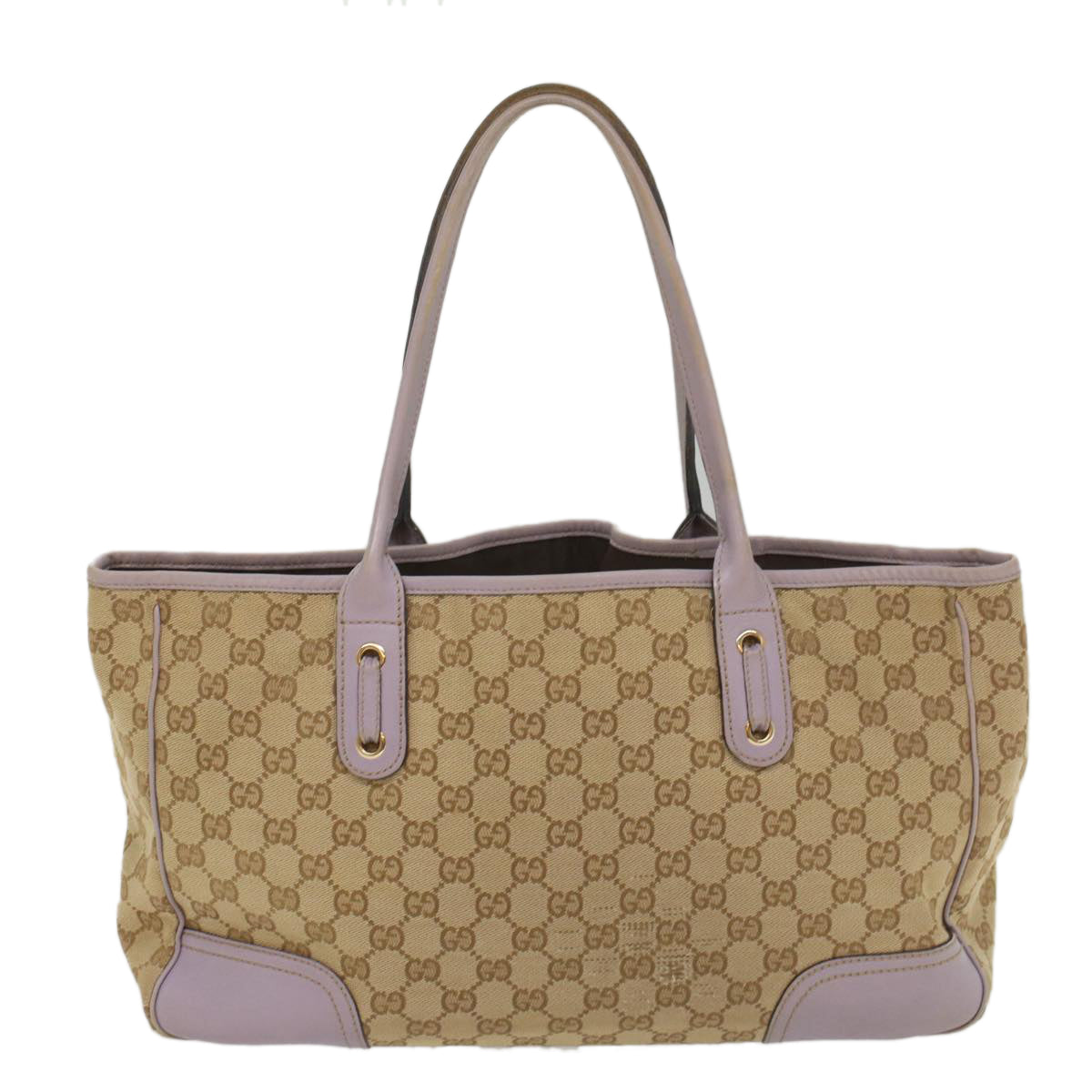 GUCCI GG Canvas Tote Bag Beige 163805 fm2788