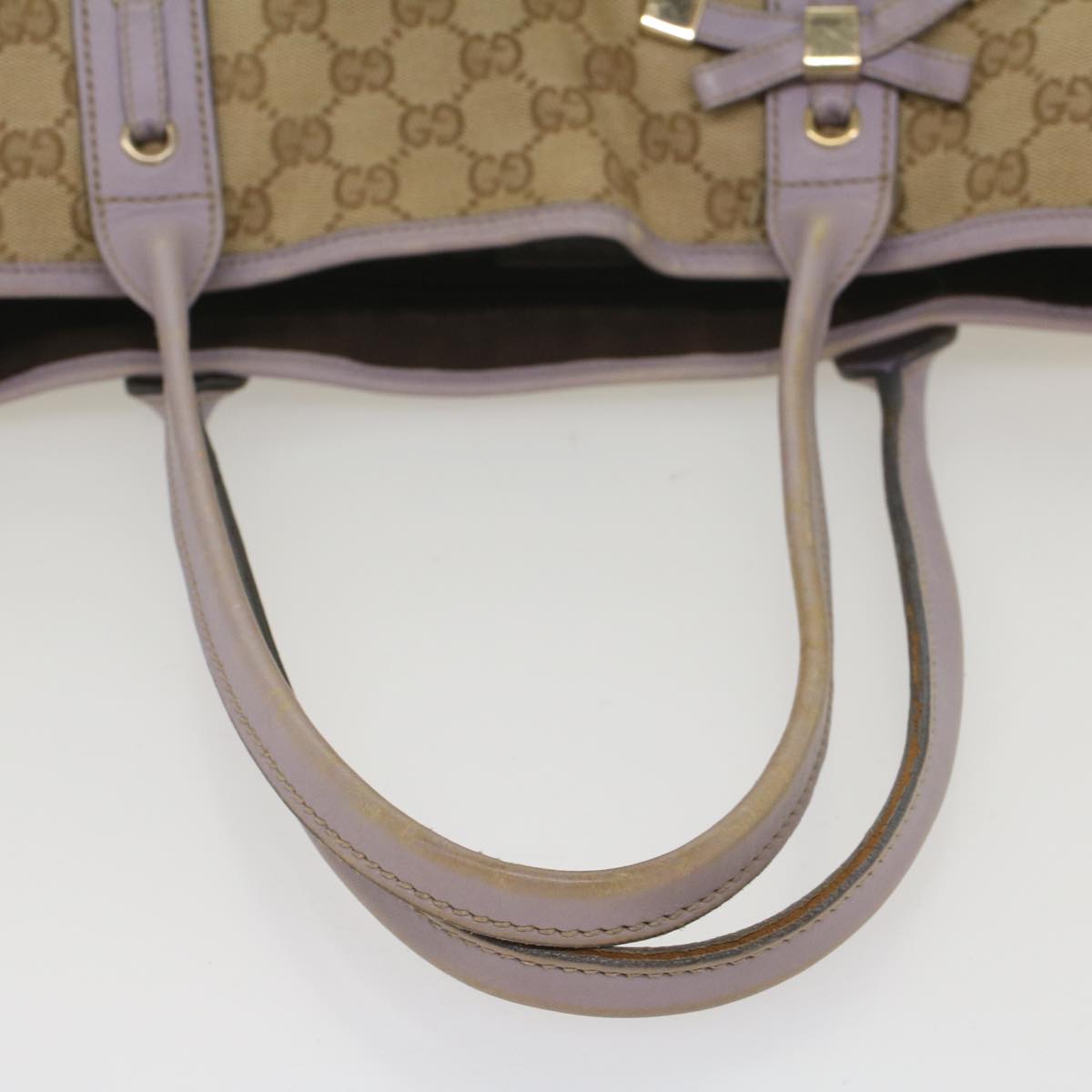 GUCCI GG Canvas Tote Bag Beige 163805 fm2788
