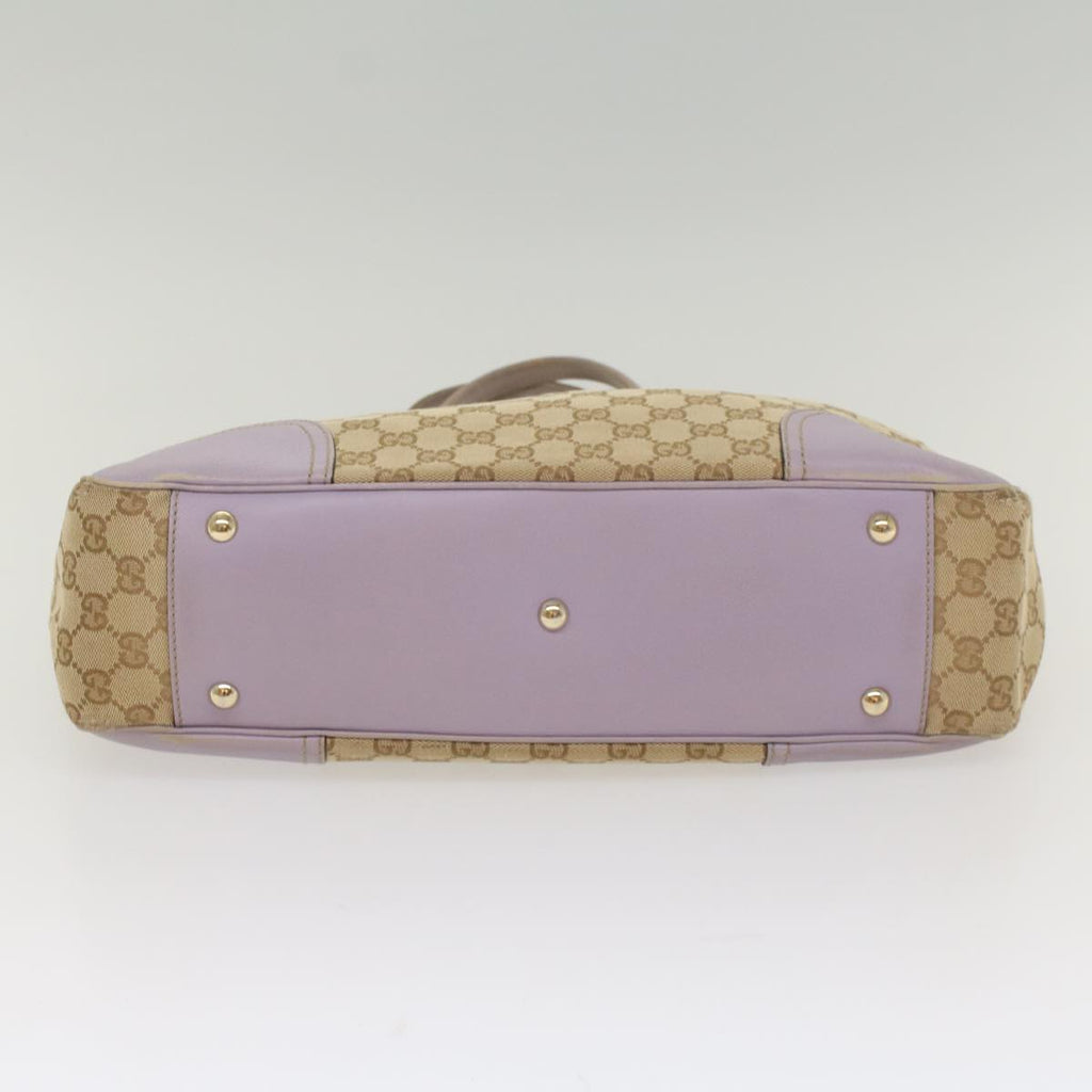 GUCCI GG Canvas Tote Bag Beige 163805 fm2788