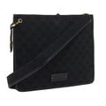 GUCCI GG Canvas Shoulder Bag Black 91762 fm2789