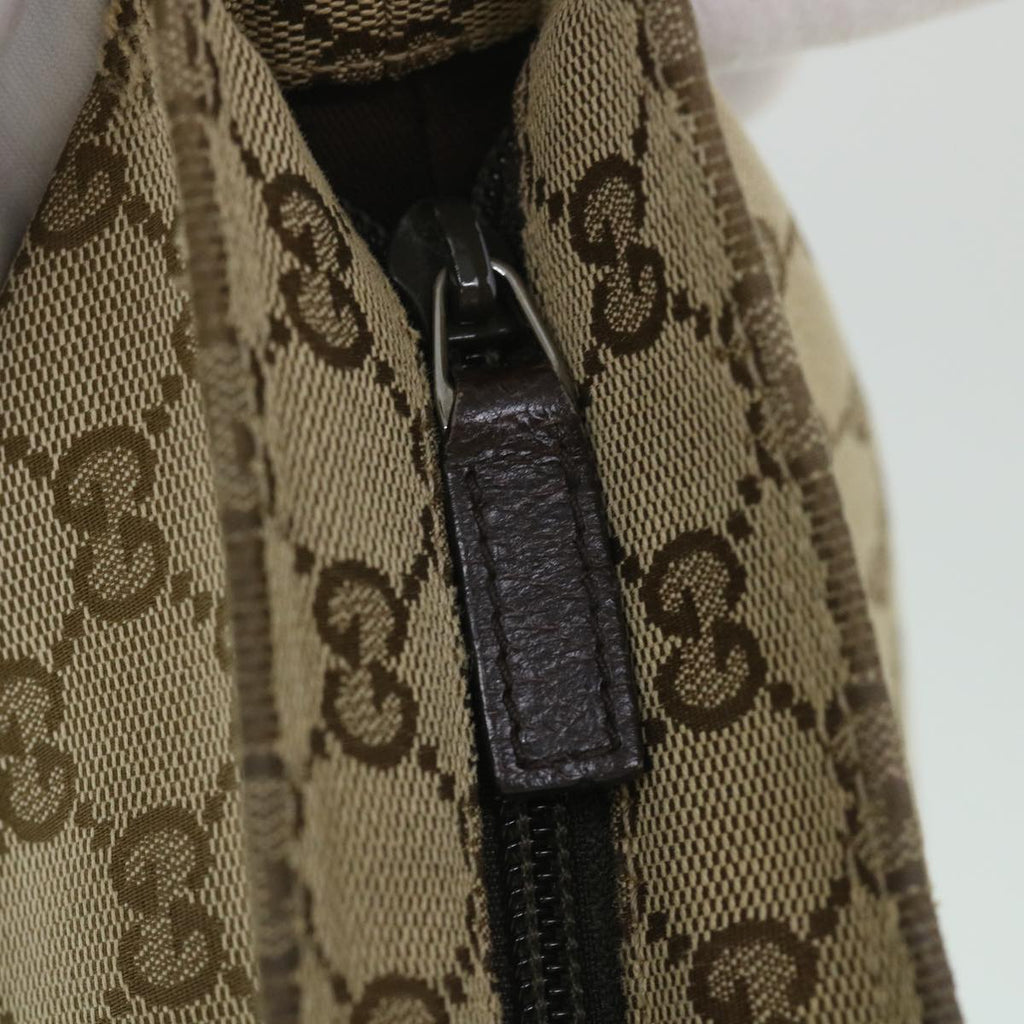 GUCCI GG Canvas Web Sherry Line Shoulder Bag Beige Red Green 189751 fm2790
