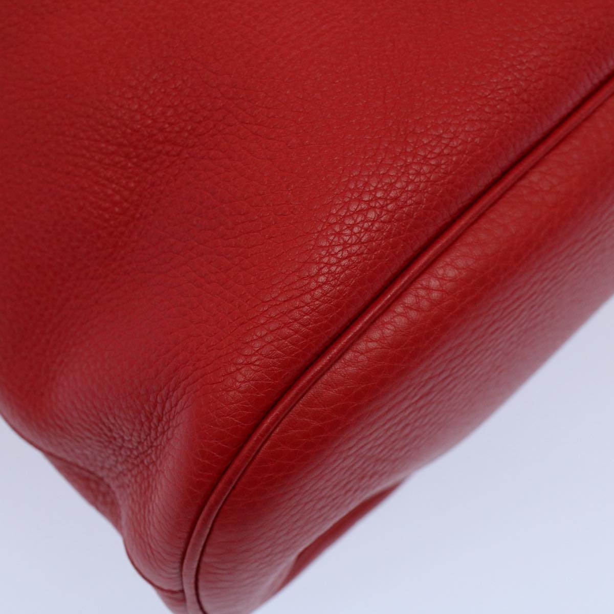 GUCCI Soho Backpack Leather Red 368588 fm2801