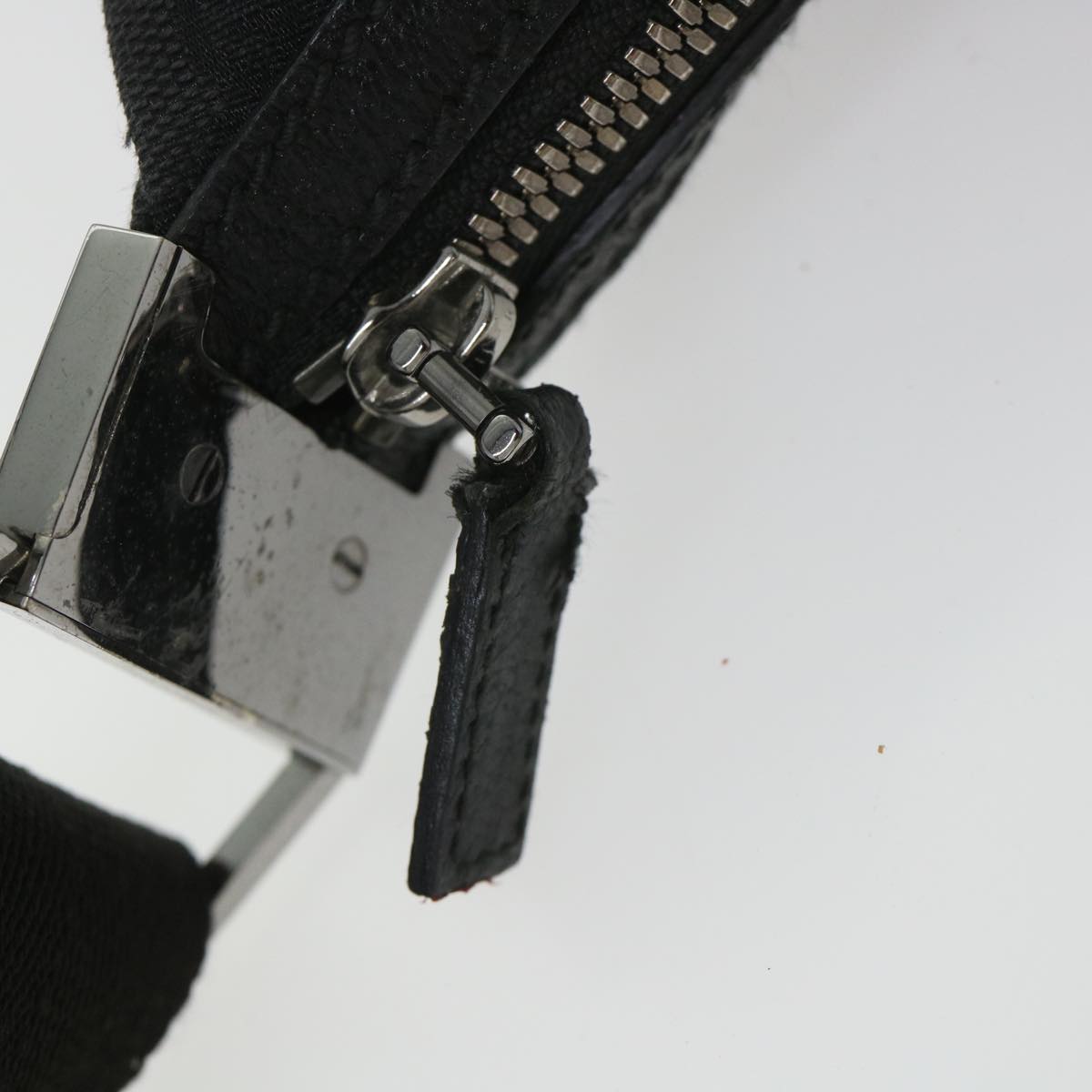 GUCCI GG Canvas Shoulder Bag Black 122790 fm2838