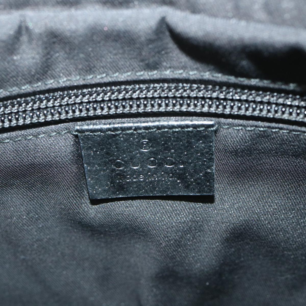 GUCCI GG Canvas Shoulder Bag Black 122790 fm2838