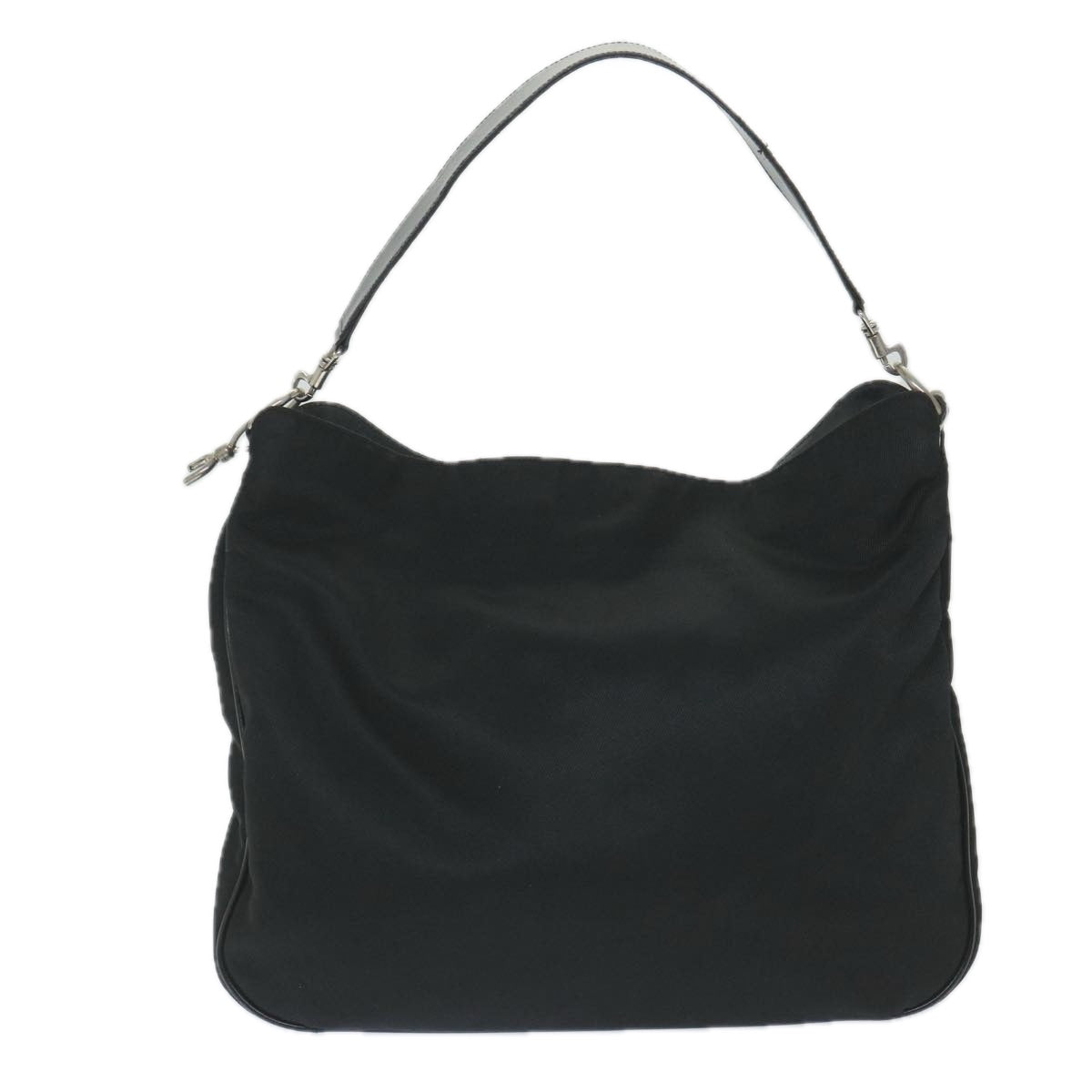 GUCCI Shoulder Bag Nylon Black 001 1998 1577 fm2876