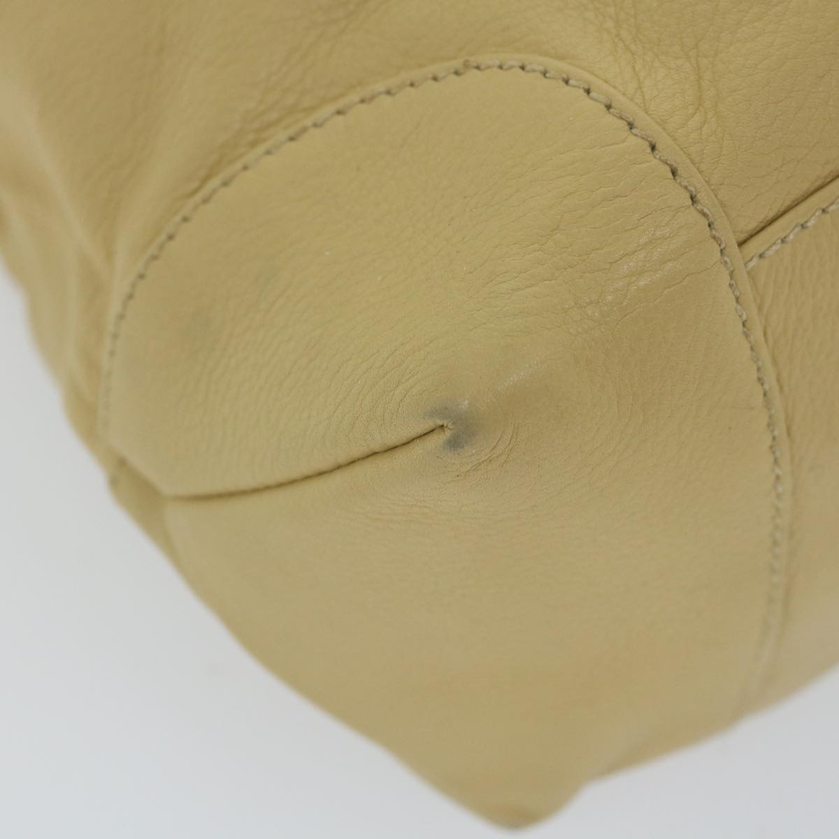 GUCCI Shoulder Bag Leather Beige 002 3754 0301 fm2883