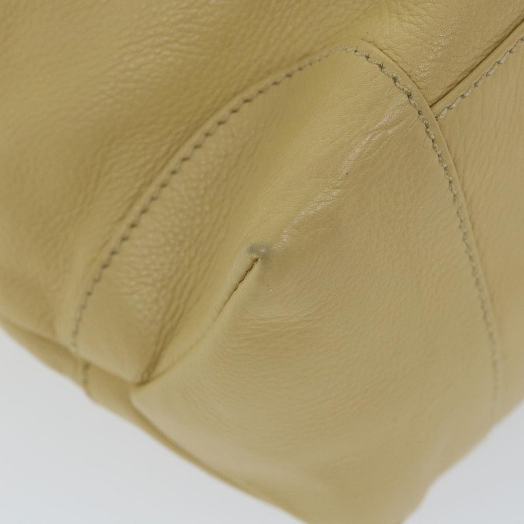 GUCCI Shoulder Bag Leather Beige 002 3754 0301 fm2883