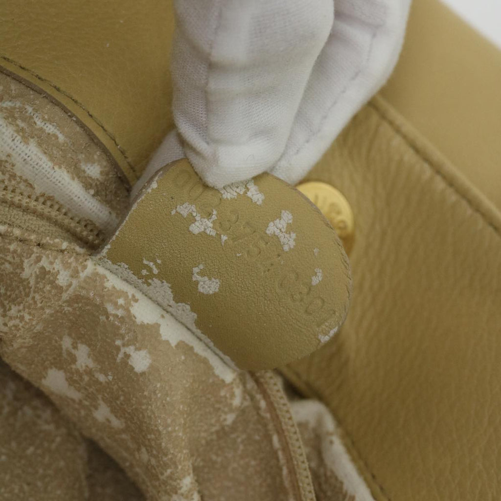 GUCCI Shoulder Bag Leather Beige 002 3754 0301 fm2883