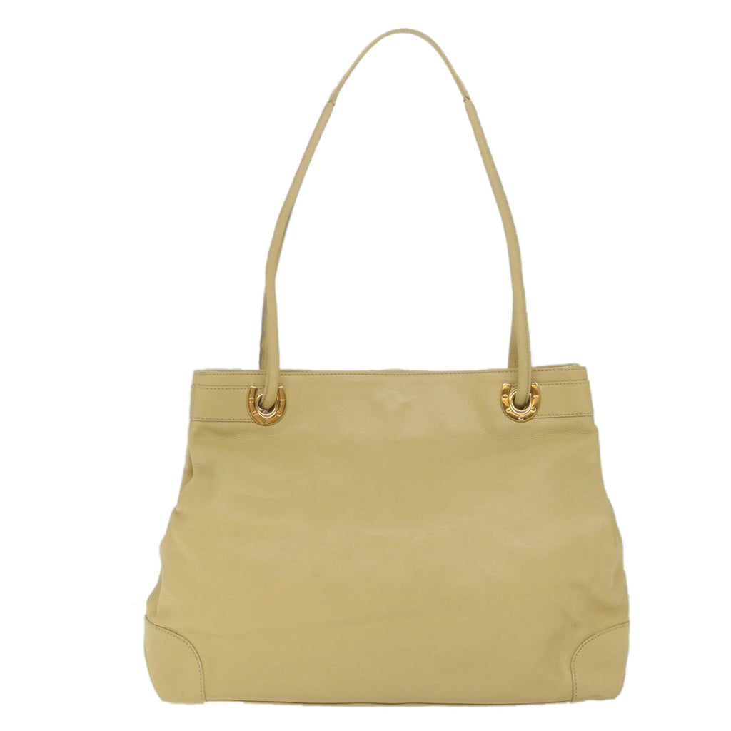 GUCCI Shoulder Bag Leather Beige 002 3754 0301 fm2883