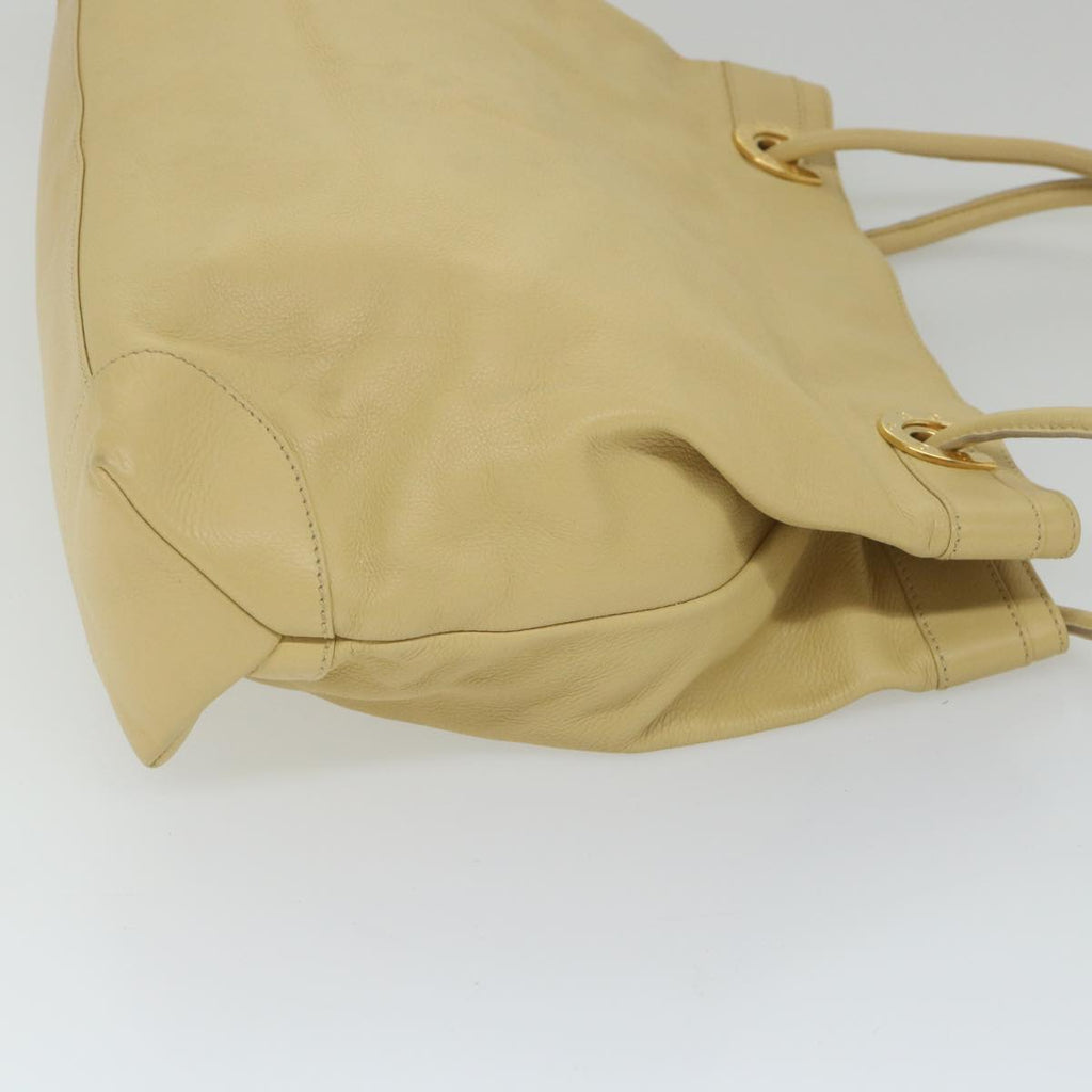 GUCCI Shoulder Bag Leather Beige 002 3754 0301 fm2883