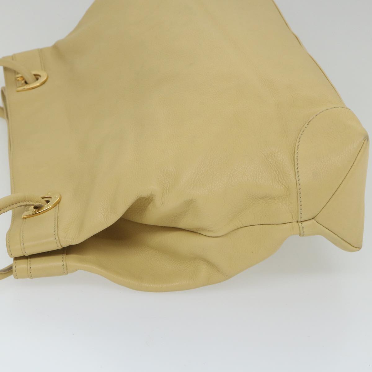 GUCCI Shoulder Bag Leather Beige 002 3754 0301 fm2883
