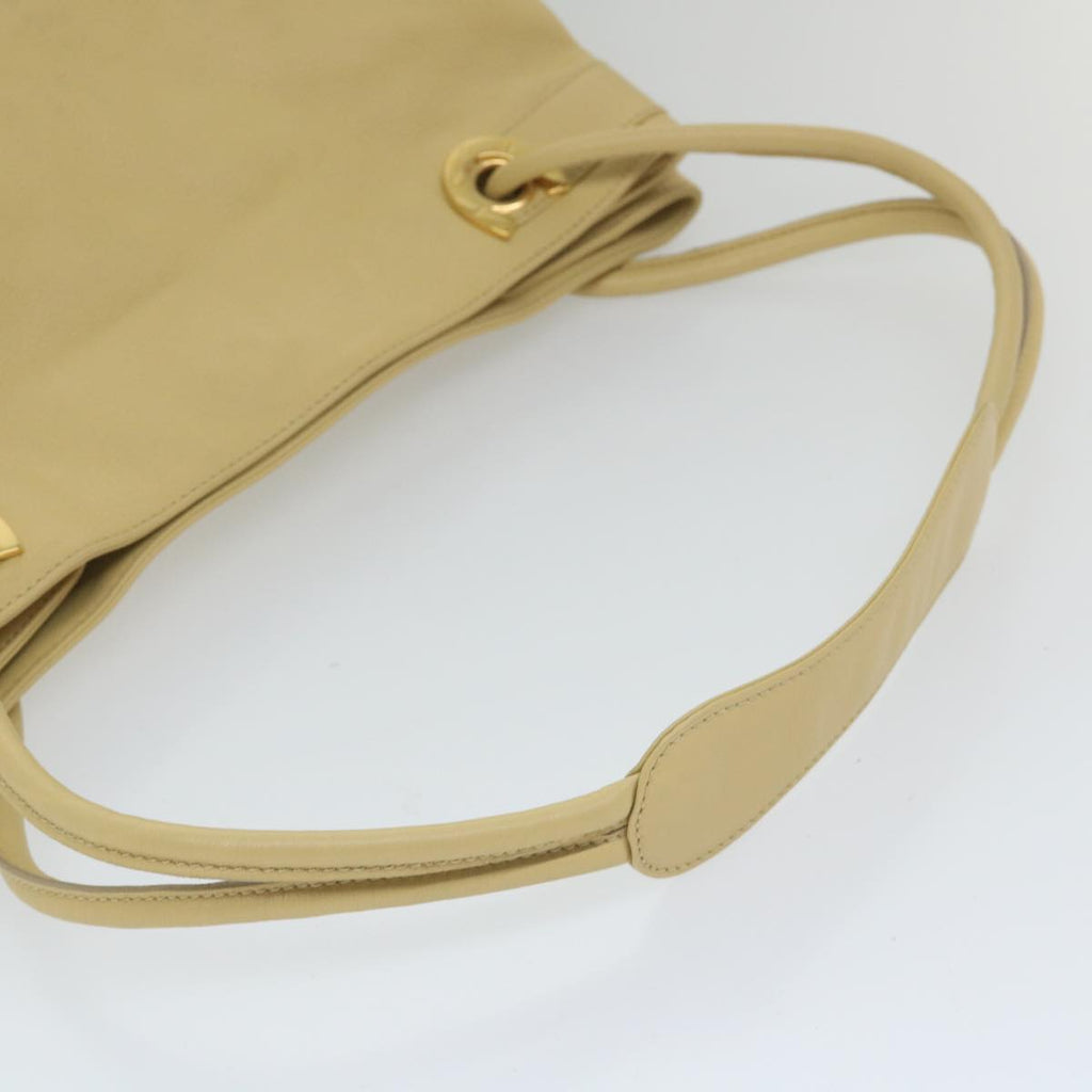 GUCCI Shoulder Bag Leather Beige 002 3754 0301 fm2883