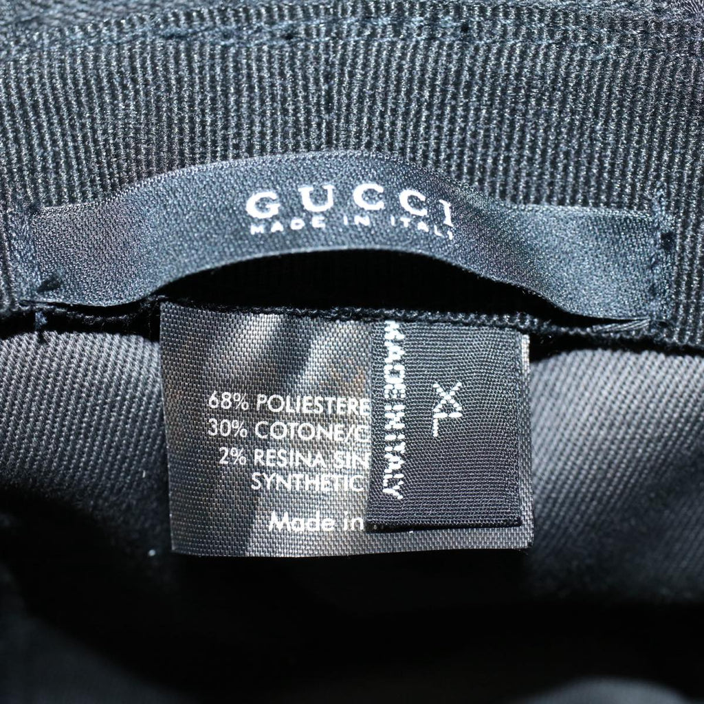 GUCCI GG Canvas Hat XL Black fm2899