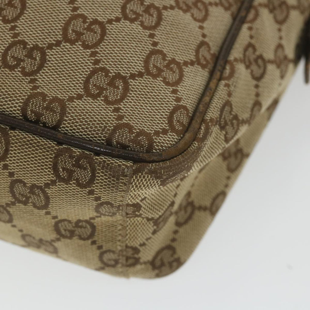GUCCI GG Canvas Shoulder Bag Beige 122759 fm2942